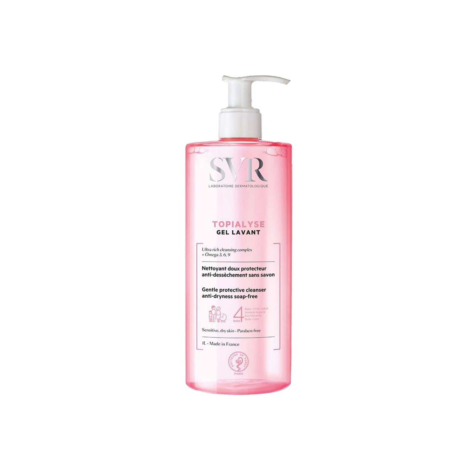 SVR Topialyse Gel Lavant Gentle Cleansing Gel 1000 ml