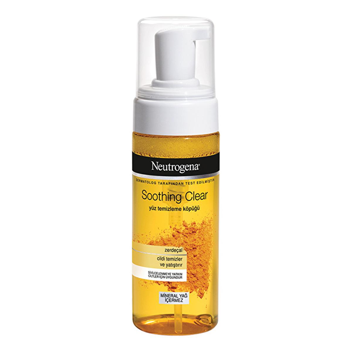 Neutrogena Soothing Clear Turmeric Facial Cleansing Foam: Gentle Oil-Free Face Wash for Sensitive &amp; Acne Prone Skin (5.07 fl oz) Neutrogena Turmeric Cleansing Foam - Gentle Face Wash for Sensitive Skin Neutrogena cleanser, facial cleansing foam, sensitive skin cleanser, acne prone skin cleanser, turmeric cleanser, soothing facial cleanser, oil-free face wash, gentle face wash, mineral oil free cleanser, Neutrogena, facial cleanser, face wash, sensitive skin, acne prone skin, turmeric, soothing, oil-free, ge