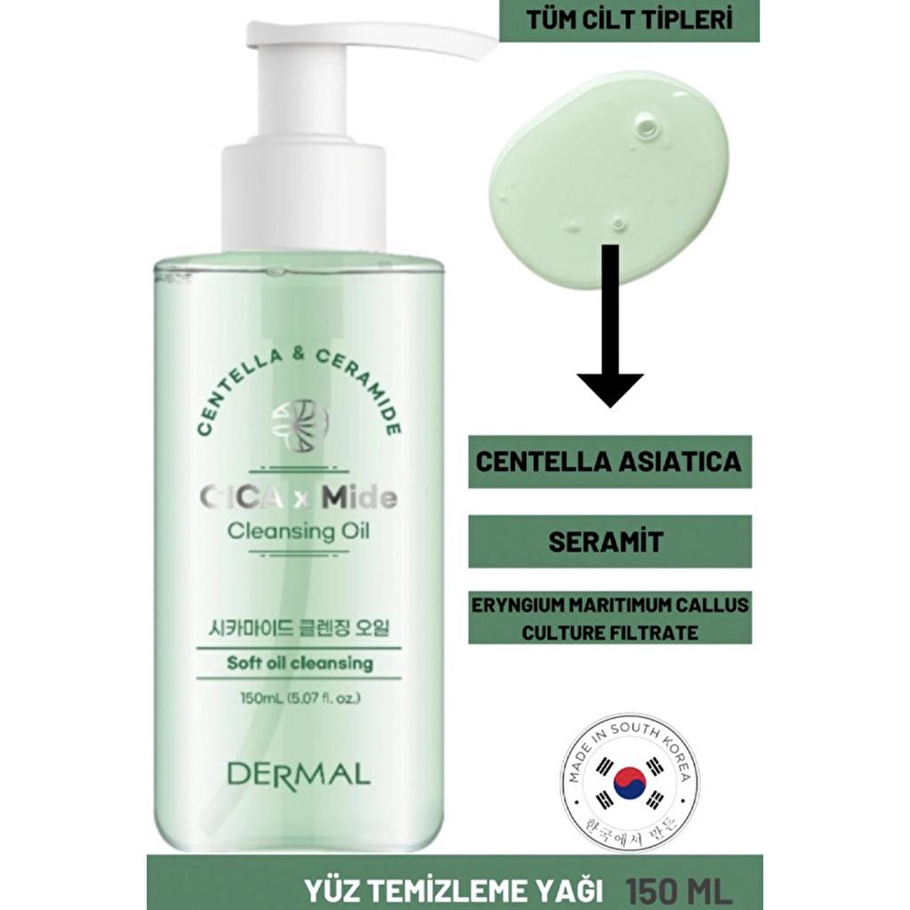 Dermal Cica x Mide Cleanser Oil with Centella &amp; Ceramide 150ml