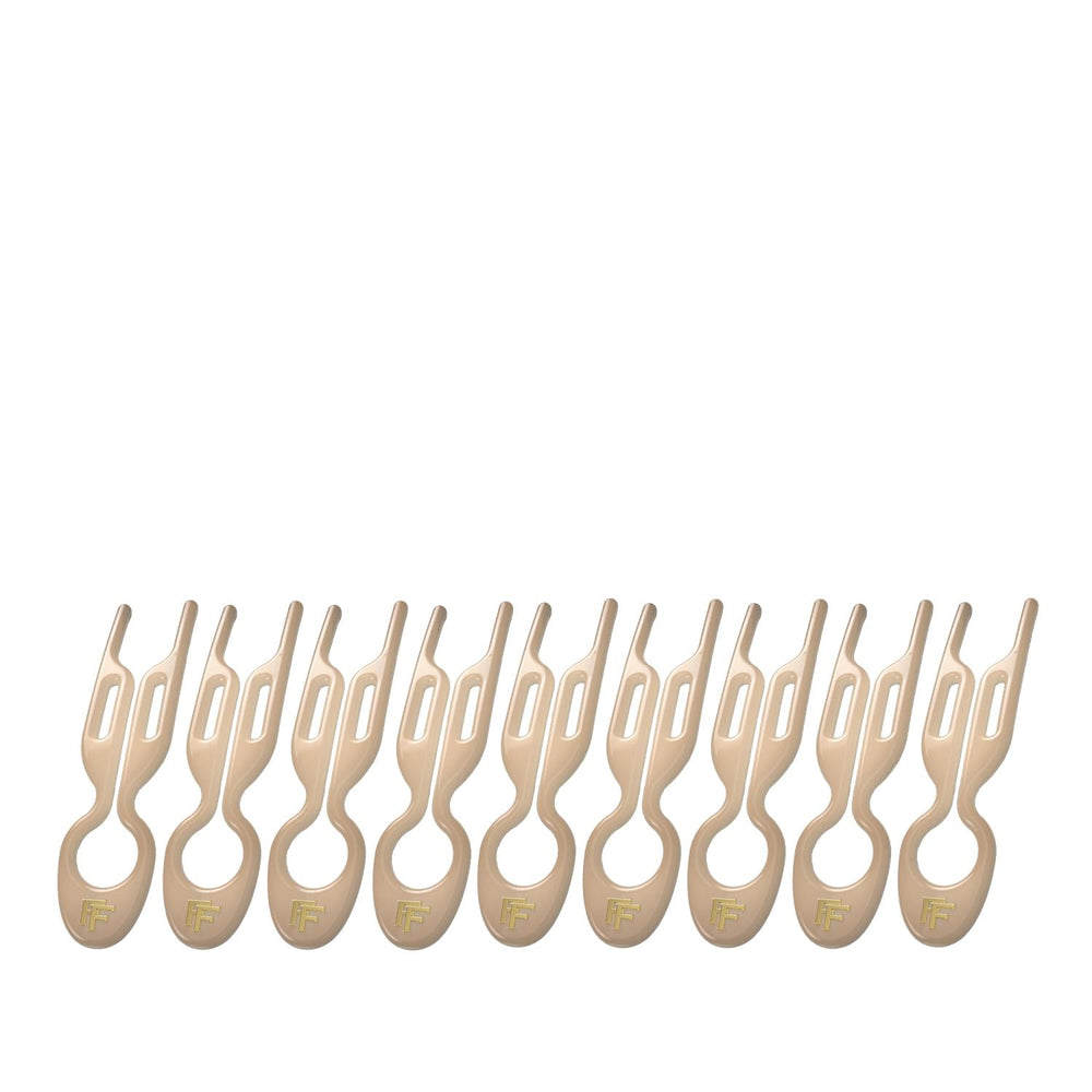 Fiona Franchimon Nº 1 Hairpin Secure Grip Hair Tool Beige 9 Count