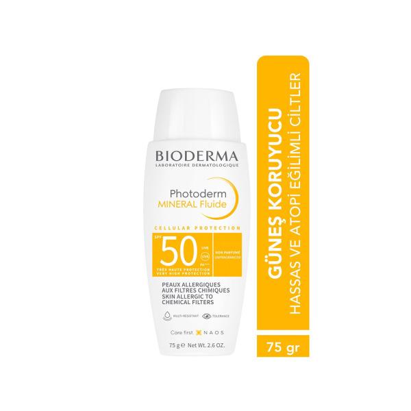 Bioderma Photoderm Mineral Sunscreen Cream SPF50+ for Sensitive Skin - Non-Comedogenic & Photostable - view 2