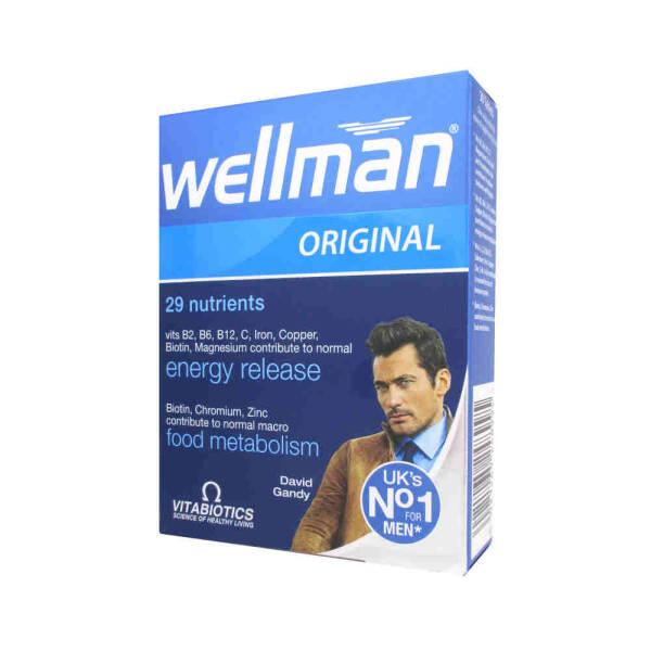 Vitabiotics Wellman Multivitamin Supplement for Men - Daily Vitamin and Mineral Boost for Energy and - Vitamin & Supplement