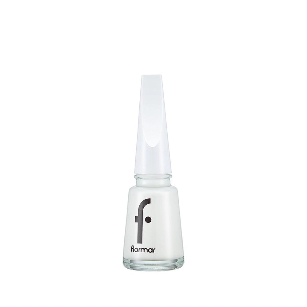 Flormar Nail Enamel High-Pigment Nail Polish 310 Snow White 11ml