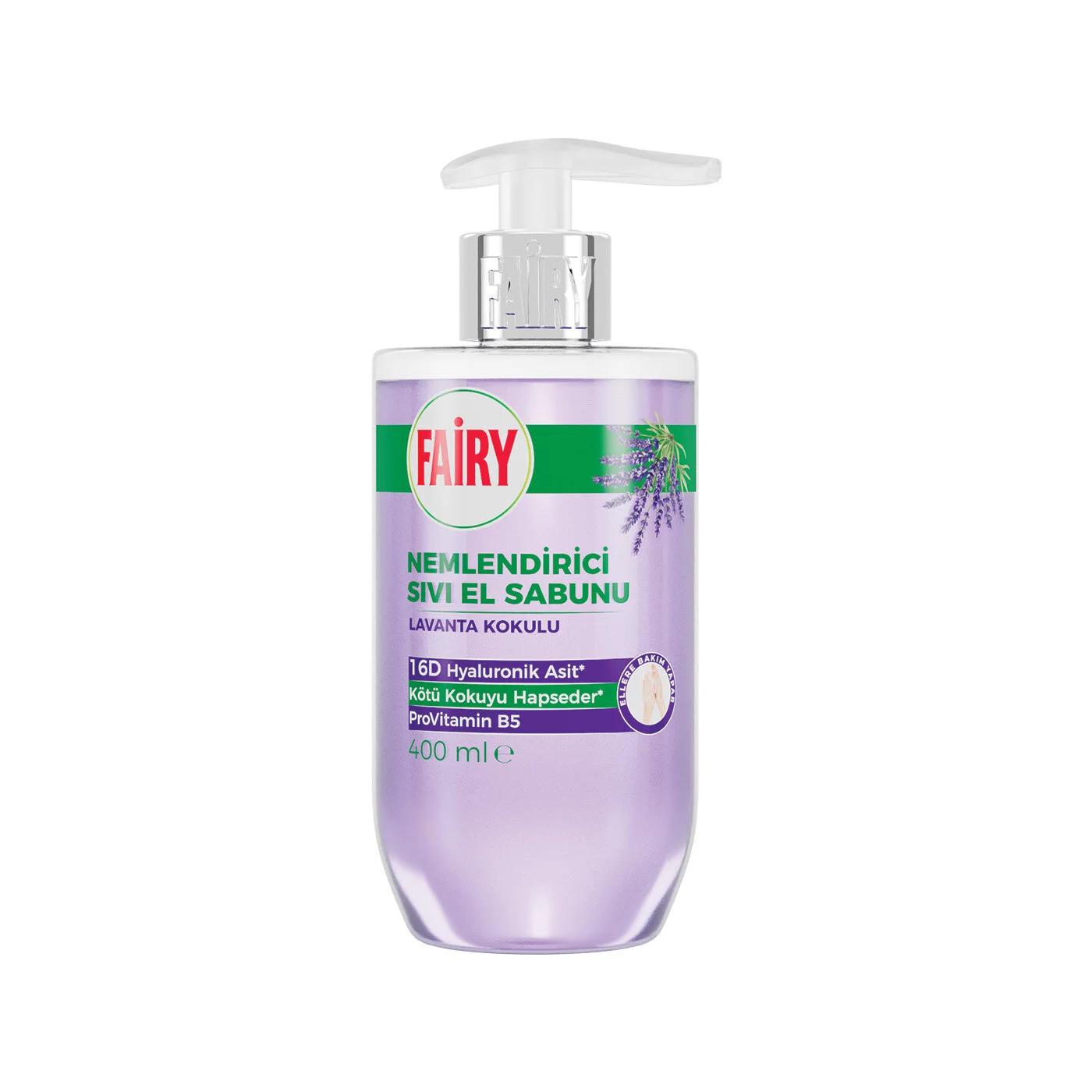 Fairy Lavender Liquid Dish Soap for Clean Dishes 400 ml