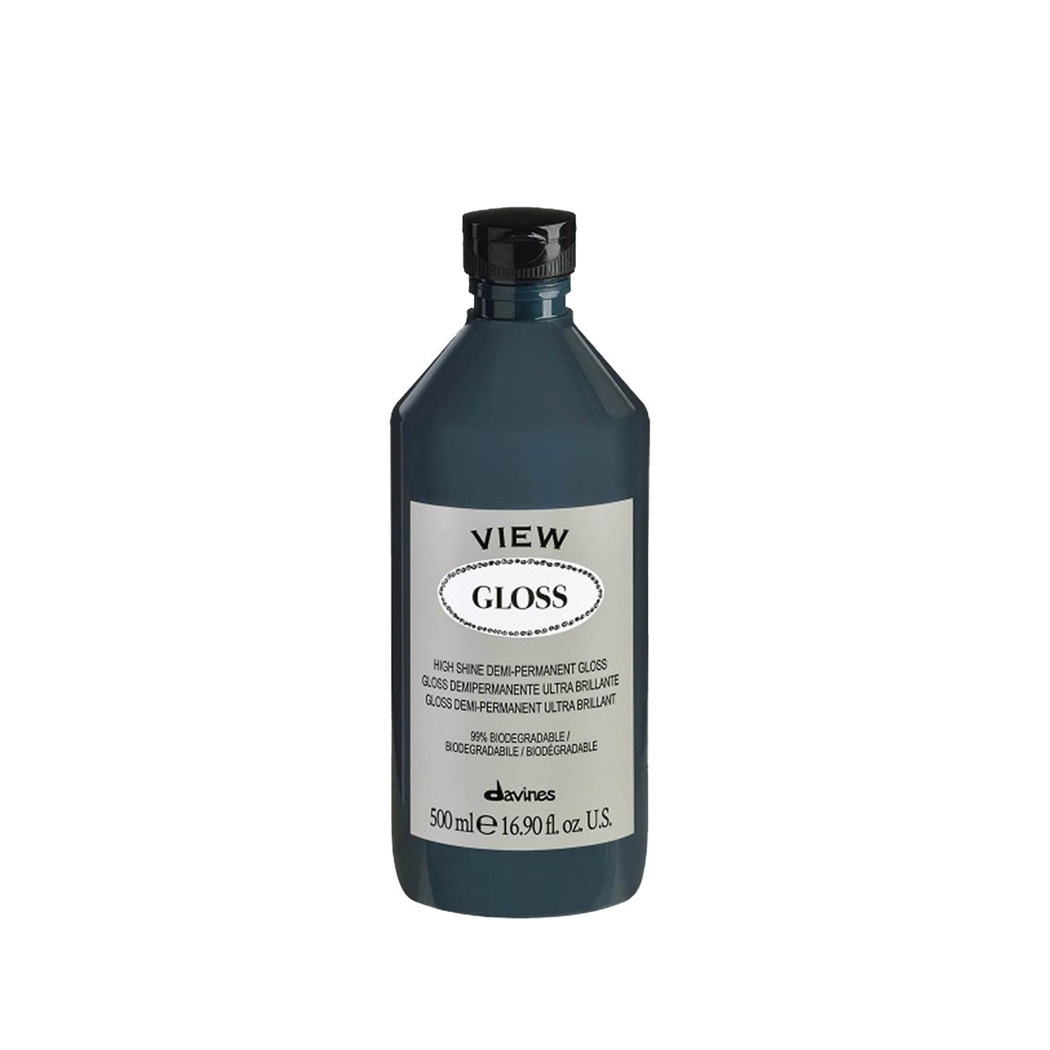 Davines View Demi-Permanent Hair Gloss for Shine 500 ml