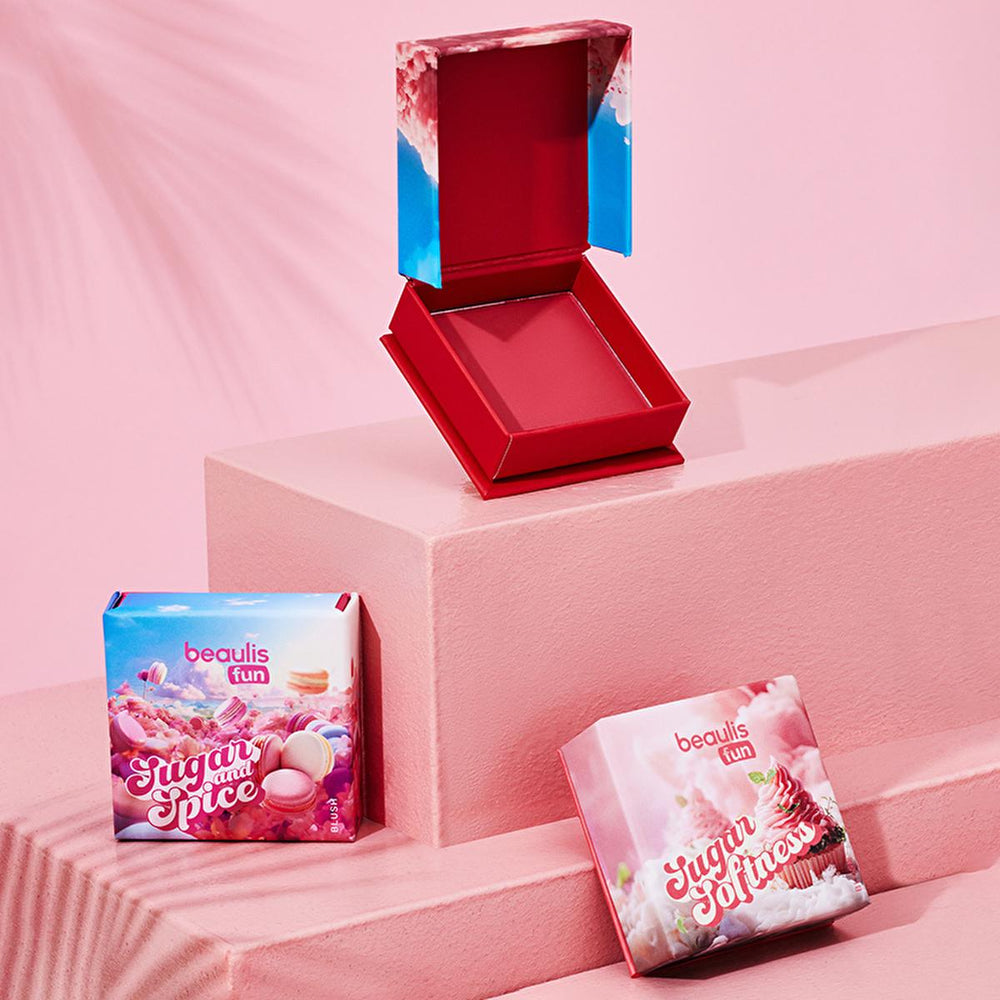 Beaulis Fun Fluffy Sugar Toz Allık 652 Berry Bliss - Natural-Looking Long-Lasting Blush for Various Skin Tones - view 3