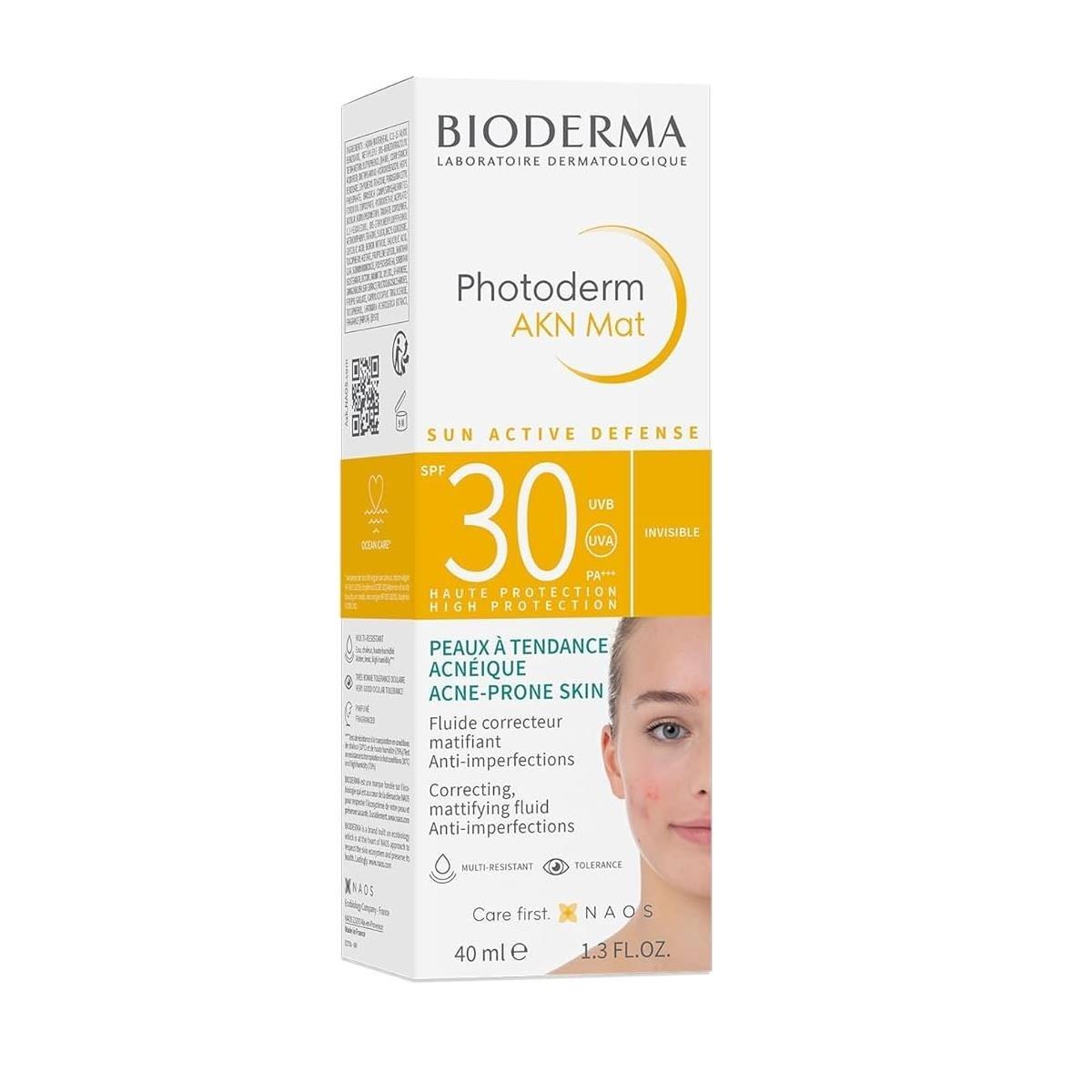 Bioderma Sunscreen and Mattifying Cream for Oily Skin - SPF30 Protection, Non-Comedogenic, Fragrance-Free - image 10