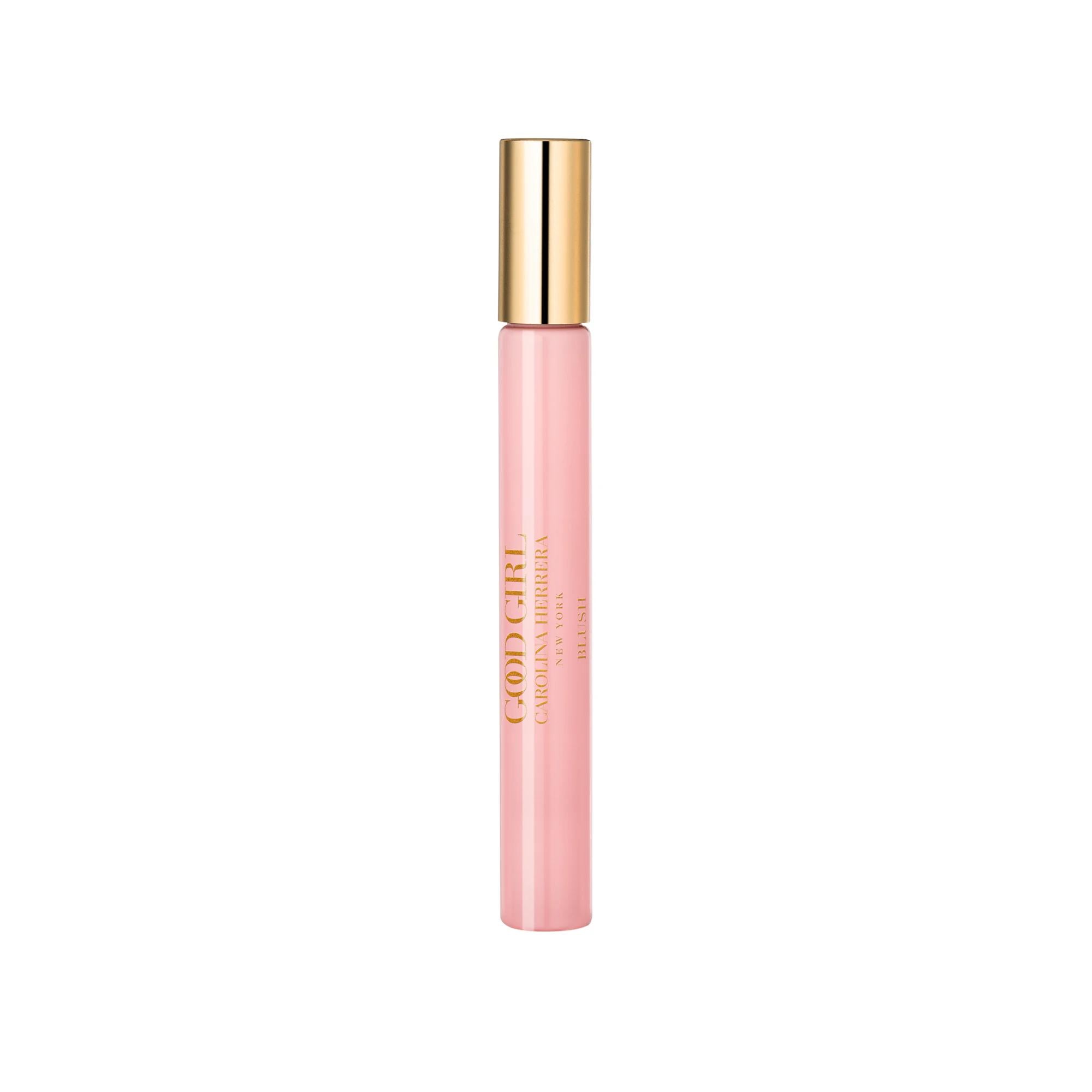 Carolina Herrera Good Girl Blush Eau de Parfum Travel Spray - Vegan, Sustainable Floral Fragrance for Women Good Girl Blush Eau de Parfum - Vegan Floral Fragrance Eau de Parfum Travel Spray, Vegan fragrance, Sustainable fragrance, Floral scent, Women's perfume, Travel size perfume, Carolina Herrera, Good Girl Blush, Florals fragrance family, Warm Florals scent type, Mandarin, Ylang-Ylang, Vanilla, Vegan, Sustainable, Women's fragrance, Perfume for women, Luxury perfume, Compact fragrance, On-the-go perfume