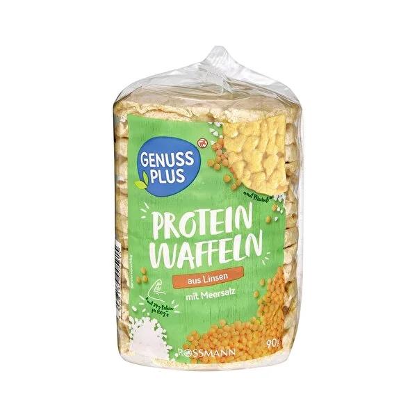 Genuss Plus: Sea Salt Lentil Crisps - High Protein Vegan & Gluten-Free Snack, Healthy Bread Substitute Genuss Plus Lentil Crisps: High Protein Vegan Snack lentil snack, protein waffle, vegan snack, gluten-free snack, sea salt lentil crisps, high protein vegan food, healthy snack alternative, lentil bread substitute, genuss plus mercimek patlağı, lactose-free protein snack, lentil crisps, protein snack, vegan food, gluten-free food, healthy snack, snack alternative, bread substitute, sea salt flavor, high pr