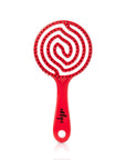 Eklips 3D Detangling Hair Brush Red for Smooth Styling