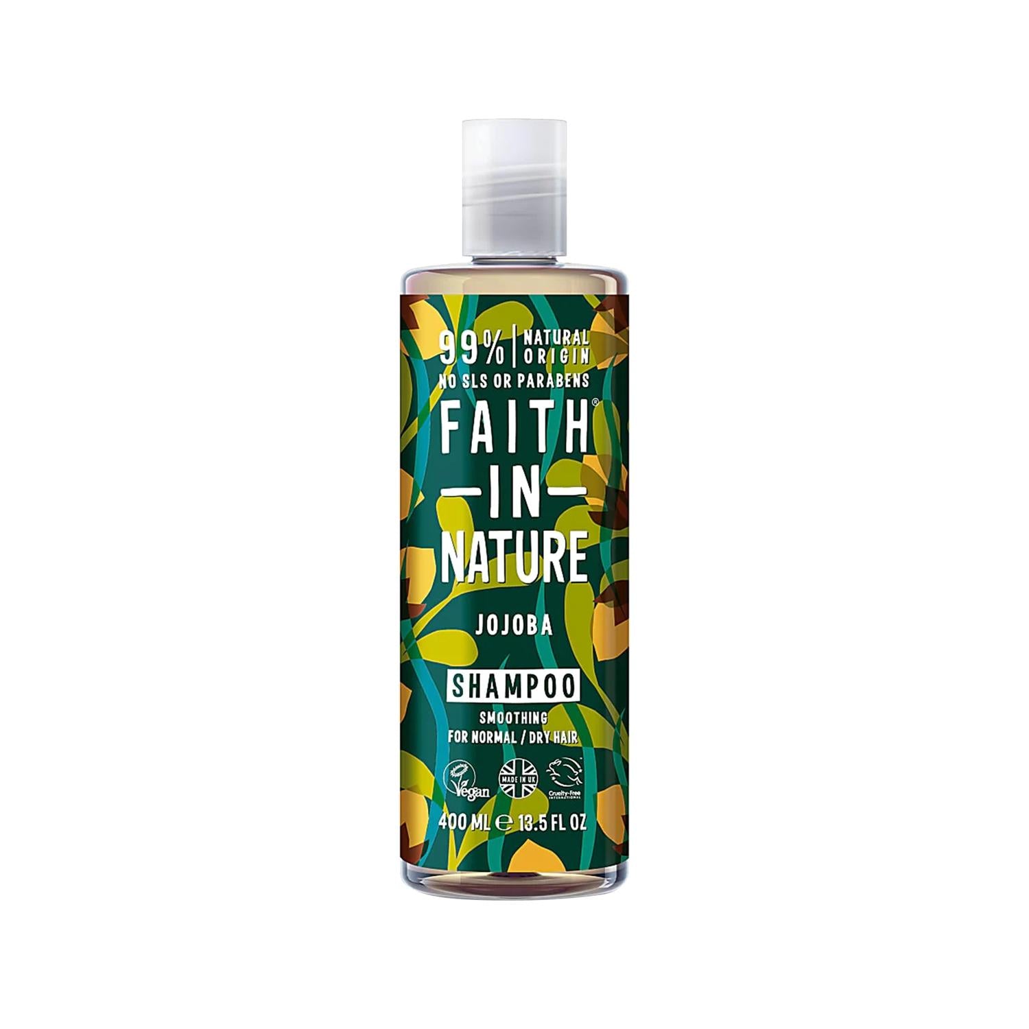 Faith In Nature Jojoba Smoothing Shampoo for Normal & Dry Hair - 13.53 fl oz, Natural Ingredients, Sulfate-Free Faith In Nature Jojoba Shampoo for Dry Hair - Natural & Sulfate-Free Jojoba Shampoo, Smoothing Shampoo, Normal to Dry Hair Care, Natural Hair Products, Faith In Nature Shampoo, Sulfate-Free Shampoo, Moisturizing Shampoo, Eco-Friendly Hair Care, Hair Smoothing, Dry Hair Solution, Natural Ingredients, Gentle Shampoo