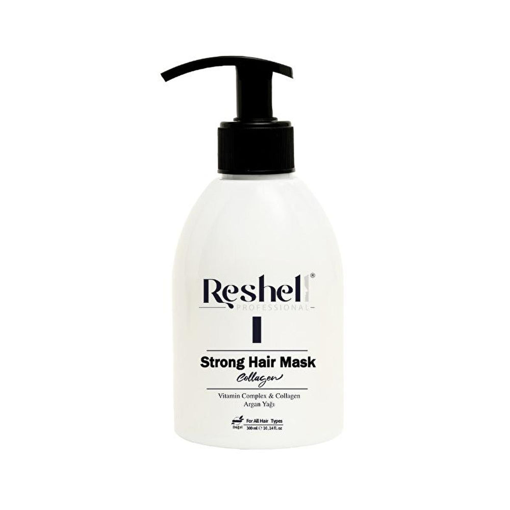Reshell Collagen Hair Care Mask - Nourishing Argan Oil Treatment for Damaged Hair - Hair Mask