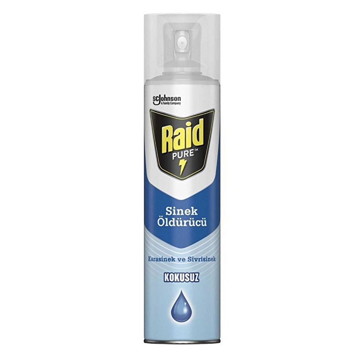 Raid Pure Fly Killer Spray - Odorless Insecticide for Indoor Fly Control, 300ml Raid Pure Fly Killer Spray - Odorless &amp; Effective fly killer spray, odorless insecticide, indoor fly control, Raid Pure fly killer, sinek öldürücü sprey, fly control solution, insecticide spray, home fly control, office fly control, fly repellent, fly spray, odorless fly killer
