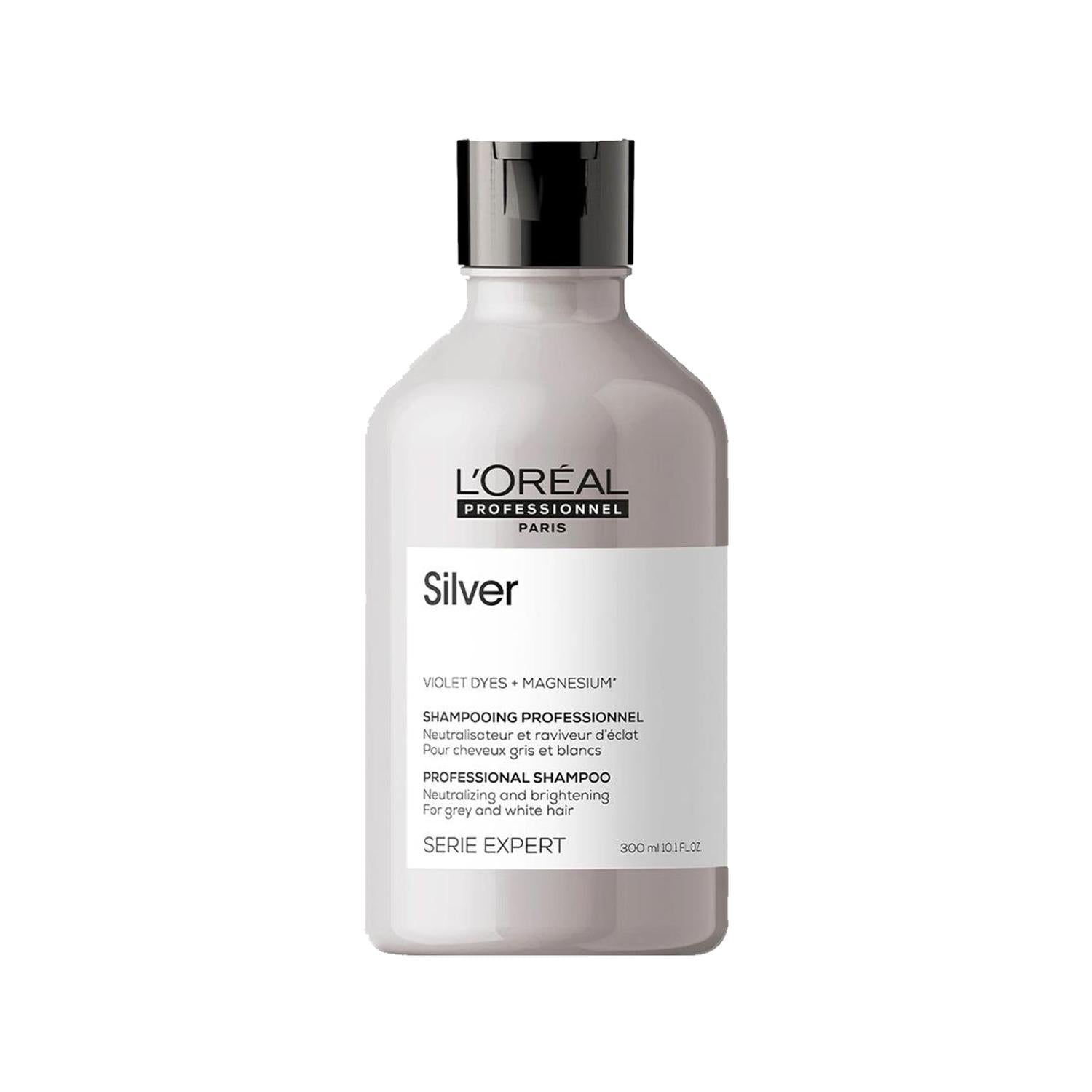 Loreal Professionnel Paris Purple Shampoo for Blonde Hair - Color Balancing, Neutralizes Brassy Tones, 300ml Loreal Purple Shampoo for Blonde Hair - Color Balancing purple shampoo, blonde hair care, color balancing shampoo, Loreal Professionnel Paris, gray hair shampoo, white hair shampoo, hair color maintenance, brassy tone neutralizer, professional hair care, silver shampoo, blonde hair shampoo, gray hair care, white hair care