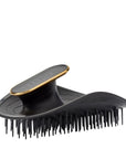 Manta Original Hairbrush for Fragile Hair Black Gold