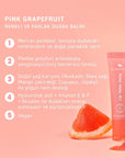 Herbaderm Pink Grapefruit Lip Balm for Shiny Lips 10 ml