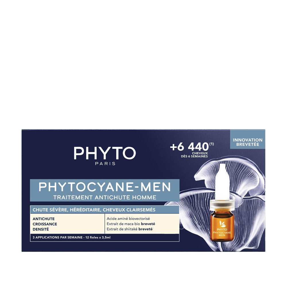 Phyto Phytocyane Men Hair Thinning Treatment 12x3.5 ml