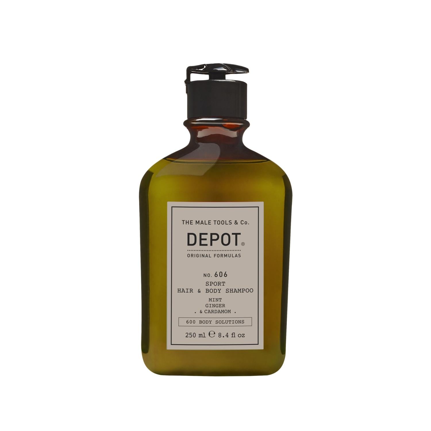 Depot No. 606 Sport Hair &amp; Body Shampoo 250 ml