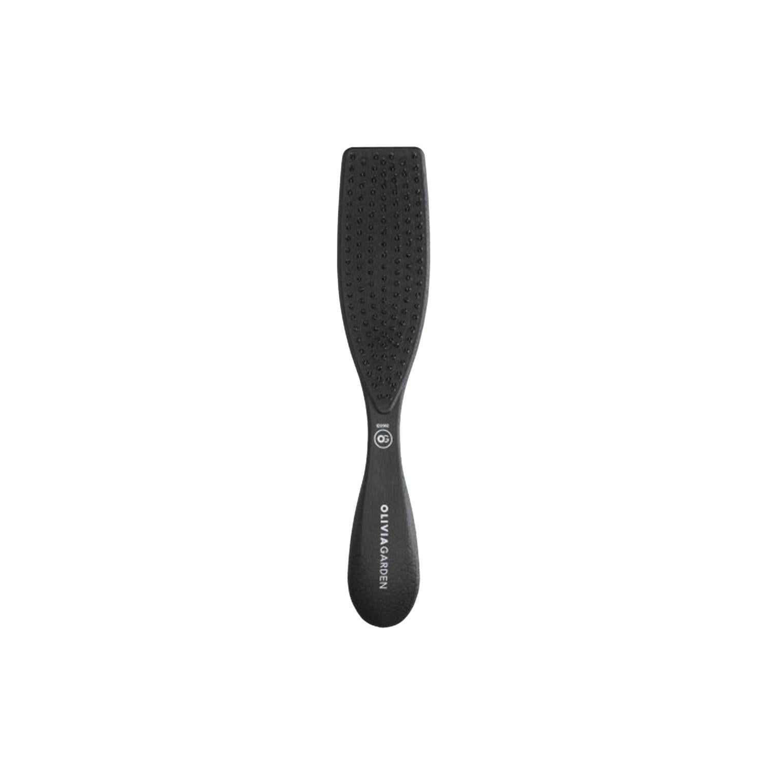 Olivia Garden Essential Style Blend Medium Hair Bristles Black Hair Brush Olivia Garden Essential Style Hair Brush - Black hair brush, Olivia Garden, Essential Style series, medium hair bristles, black hair brush, hair care, styling, detangling, high-quality hair tools, durable hair brush