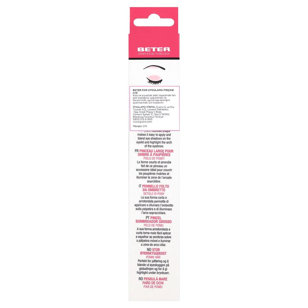 Beter Eyeshadow Application Brush No. 13 for Precise Shading