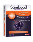 Sambucol Plus Black Elderberry Supplement Capsules - Immune System Support with Vitamin C & Zinc Sambucol Plus Black Elderberry Supplement - Boost Immune System Black Elderberry Supplement, Vitamin C Supplement, Zinc Supplement, Immune System Support, Dietary Supplement Capsules, Natural Health Supplements, Sambucol Plus, Health and Wellness, Immune Health, Natural Supplements, Black Elderberry, Vitamin C, Zinc, Dietary Supplements, Health Supplements