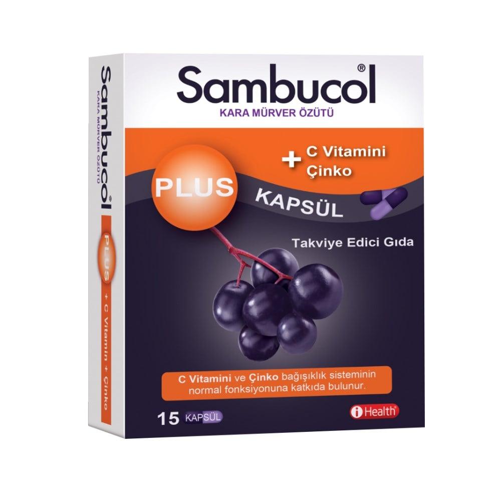 Sambucol Plus Black Elderberry Supplement Capsules - Immune System Support with Vitamin C & Zinc Sambucol Plus Black Elderberry Supplement - Boost Immune System Black Elderberry Supplement, Vitamin C Supplement, Zinc Supplement, Immune System Support, Dietary Supplement Capsules, Natural Health Supplements, Sambucol Plus, Health and Wellness, Immune Health, Natural Supplements, Black Elderberry, Vitamin C, Zinc, Dietary Supplements, Health Supplements
