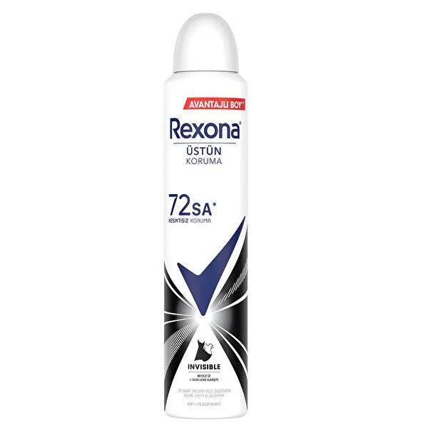 Rexona Women's 72-Hour Deodorant Spray - Invisible Black + White, 200ml Rexona 72-Hour Women's Deodorant Spray - Invisible & Long-Lasting women's deodorant spray, 72-hour deodorant protection, antiperspirant deodorant, invisible deodorant, Rexona deodorant, long-lasting deodorant, fresh scent, floral scent, active women, busy lifestyles, effective antiperspirant, sweat protection, odor protection, confidence booster, reliable deodorant, 200ml deodorant, women's hygiene products, personal care, beauty produc