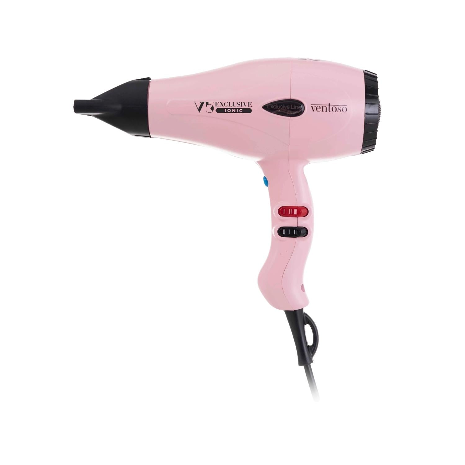 Ventoso V5 Exclusive Ionic Professional Hair Dryer Pinky 2500W