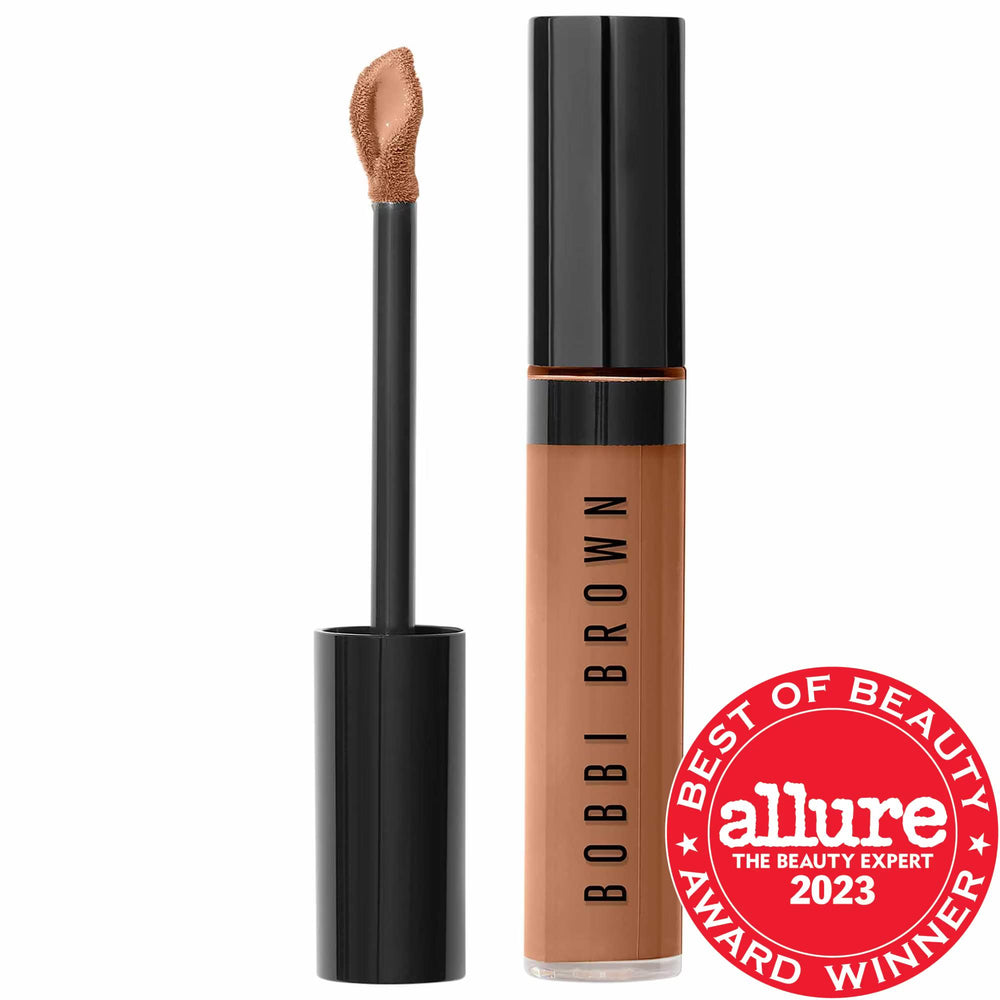 Skin Full Coverage Longwear Concealer - 16hr Crease-Resistant, Hypoallergenic Makeup Longwear Concealer - 16hr Full Coverage, Hypoallergenic longwear concealer, full coverage concealer, hypoallergenic makeup, clean beauty concealer, creamy concealer, concealer, makeup, face makeup, skincare-friendly makeup, 16-hour concealer, crease-resistant concealer, liquid concealer, natural finish concealer, sensitive skin friendly, hypoallergenic concealer, beauty products for sensitive skin, skincare infused makeup