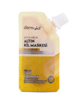 Dermokil Gold Clay Peel-Off Mask for Glowing Skin 50 ml