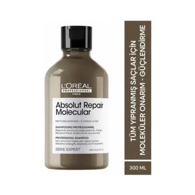 loreal-absolut-repair-shampoo-bottle, loreal-absolut-repair-shampoo-ingredients L'Oréal Professionnel Absolut Repair Shampoo - 300 ml L'Oréal Absolut Repair Shampoo - 300 ml loreal, absolut-repair, shampoo, damaged-hair, processed-hair, professional-hair-care, hair-repair, molecular-technology, nourishing, ai-generated