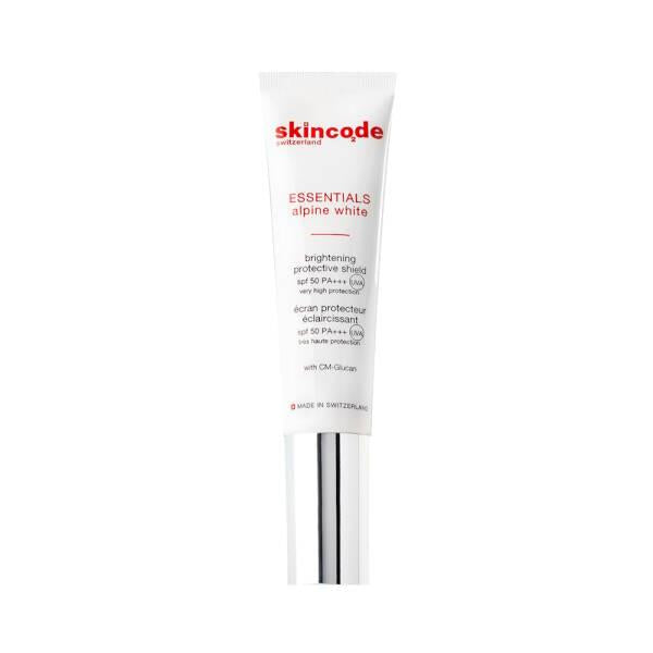 Skincode Essentials Brightening Sunscreen Cream SPF50 30ml - Moisturizing & Anti-Aging Sun Protection - Sunscreen