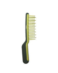 Janeke J Brush Detangling Hair Brush in Green SP506LIM