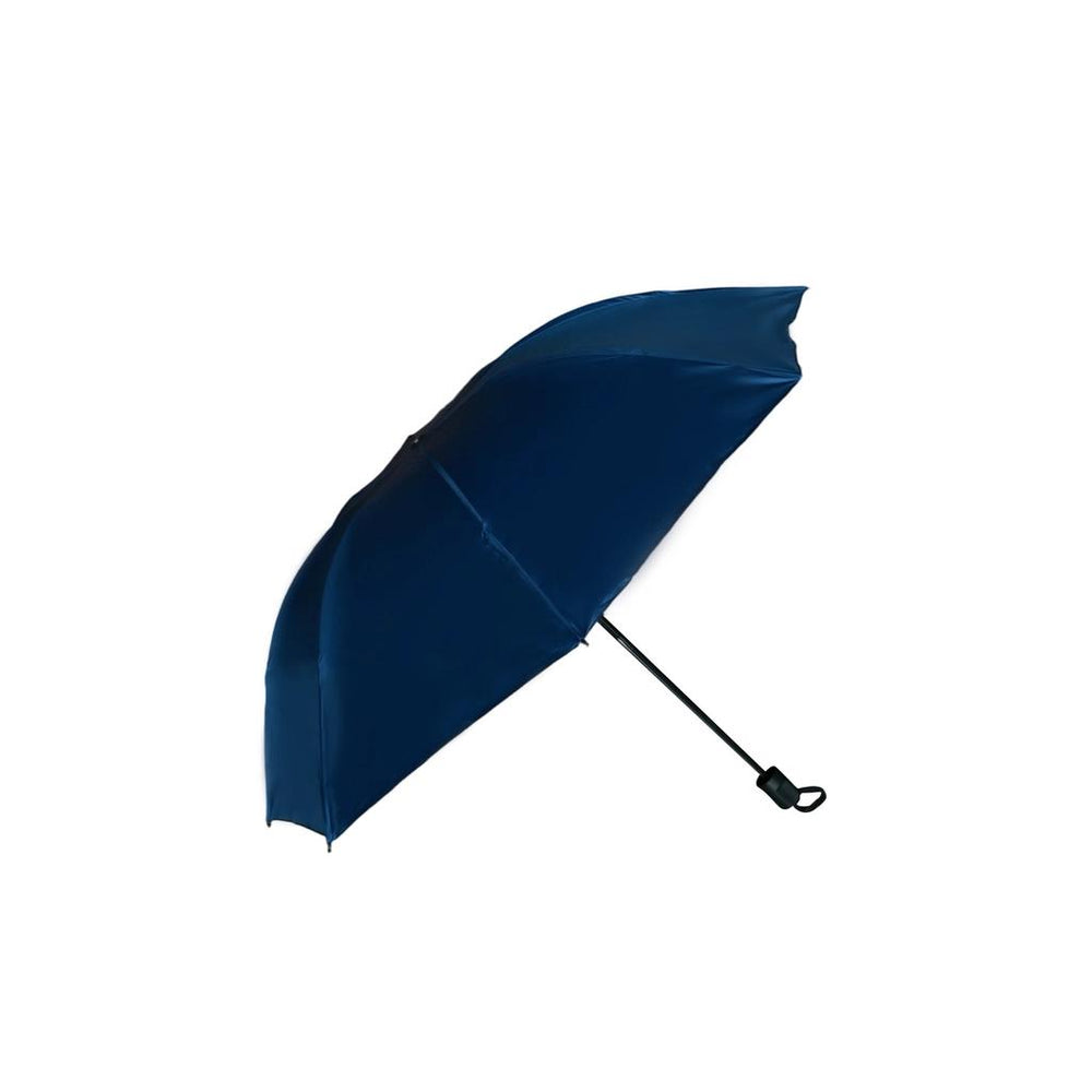 Eklips Small Navy Blue Umbrella for Rain Protection