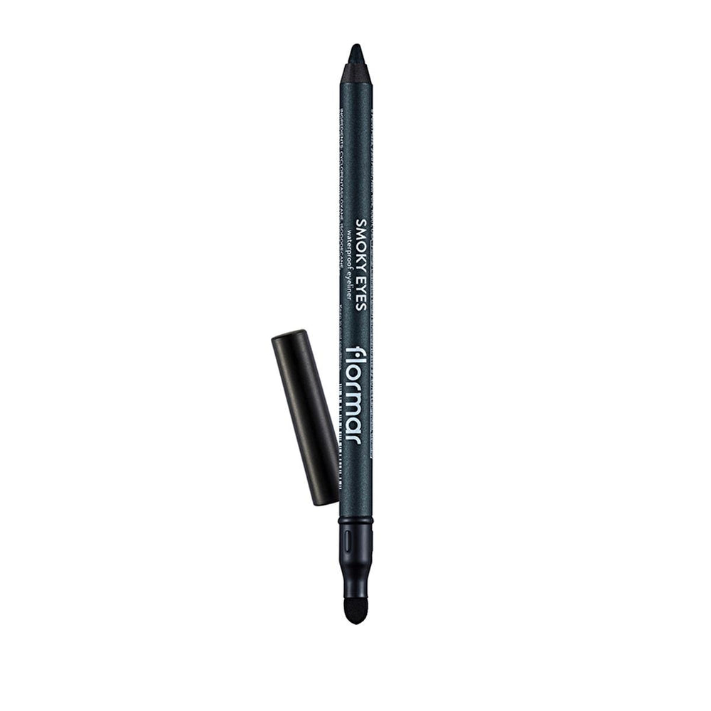 Flormar Smoky Eyes Waterproof Matte Eyeliner - Deep Khaki, Long-Lasting, Intense Pigment - Eyeliner