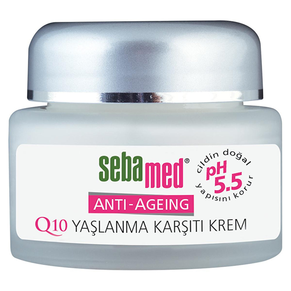 Sebamed Anti-Aging Moisturizing Cream Q10 Krem - Dermatologically Tested, Anti-Wrinkle Cream for Aging Skin - Face Cream