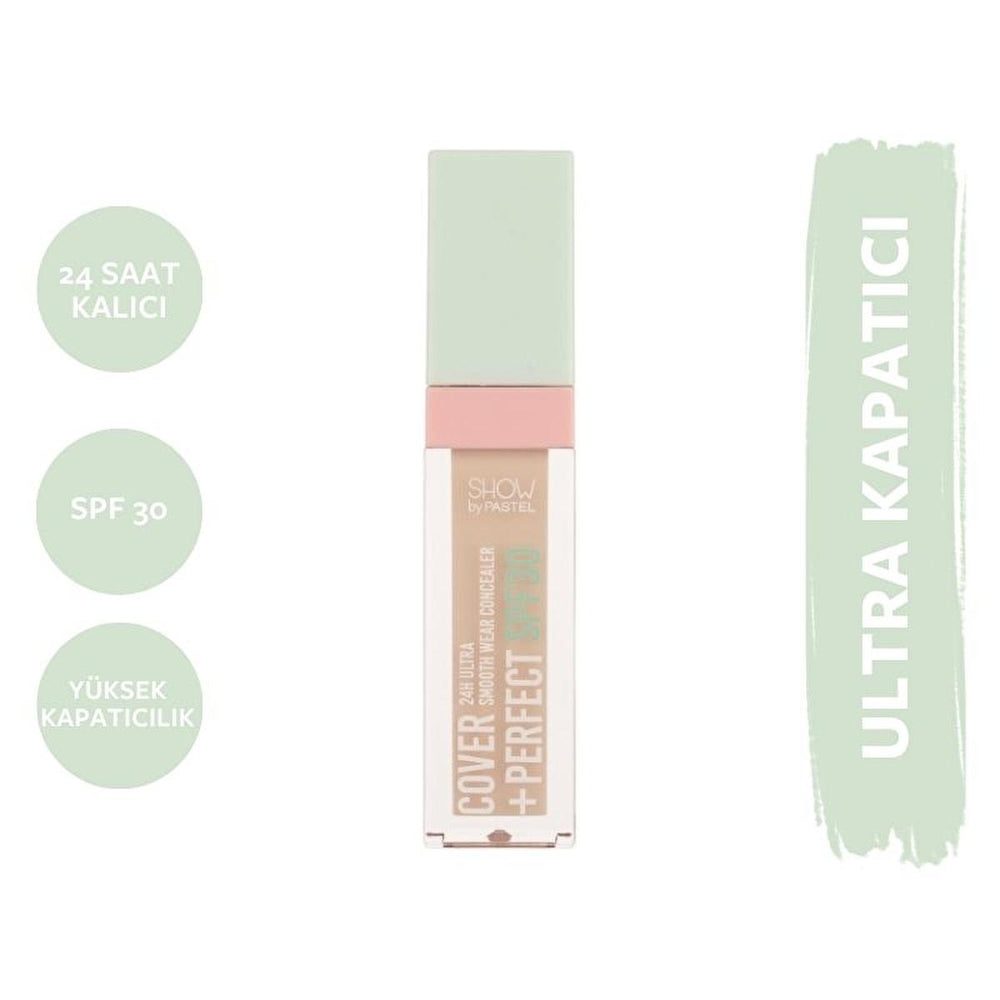 Pastel Cover+Perfect Concealer SPF30 - High Coverage, Moisturizing & Long-Lasting Concealer for Flawless Finish - view 4