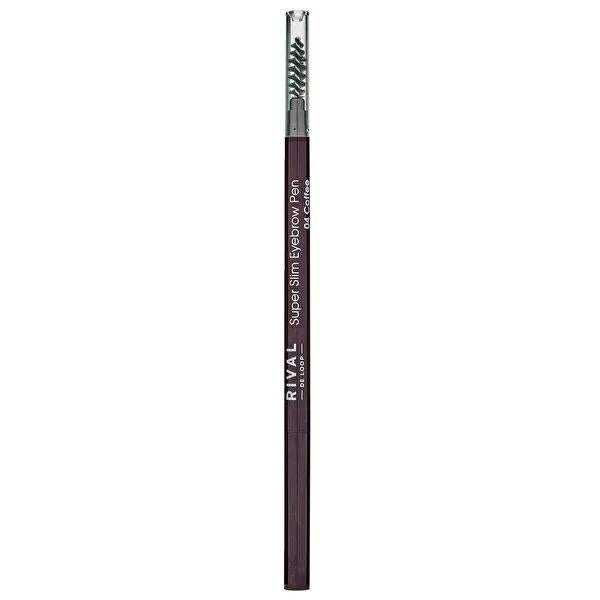 Rival de Loop Super Slim Coffee Eyebrow Pencil: Precise Definition, Natural Look - Define & Shape Brows Effortlessly! Rival de Loop Coffee Eyebrow Pencil: Define Brows Naturally eyebrow pencil, eyebrow definer, brow pencil, coffee eyebrow pencil, super slim eyebrow pencil, Rival de Loop eyebrow pencil, eyebrow makeup, brow filler, eyebrow definition, eyebrow shaping, precise application, natural look, coffee color, medium brown hair, dark brown hair, easy to use, beginner-friendly, quick eyebrow makeup, com