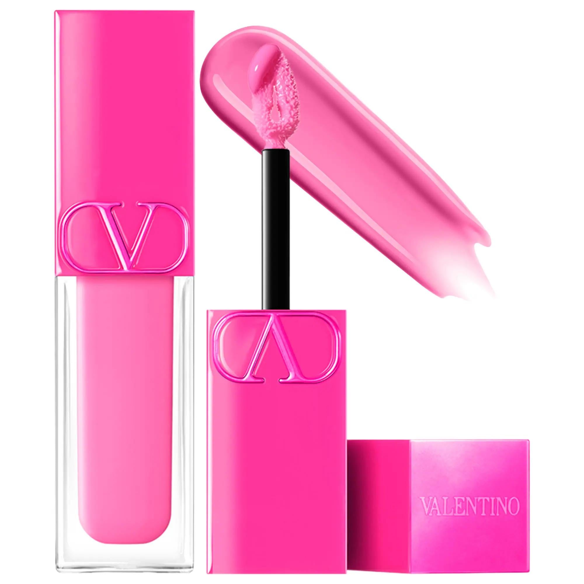 Valentino Puffer Complex Lip Plumper Gloss: Fuller, Hydrated, & Smooth Lips with High Shine - For Sensitive Lips Too! Valentino Lip Plumper: Get Fuller, Hydrated Lips - High Shine! lip plumper gloss, fuller lips gloss, hydrating lip gloss, lip gloss for sensitive lips, high shine lip gloss, Valentino lip gloss, plumping lip gloss with hyaluronic acid, smooth lip gloss, lip gloss with vitamin E, shimmer lip gloss, lip gloss, fuller lips, hydrated lips, smooth lips, glossy finish, valentino puffer complex, hy