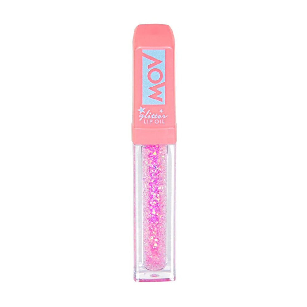Mov Glitter Lip Gloss No. 2 Coral Shimmering Shine
