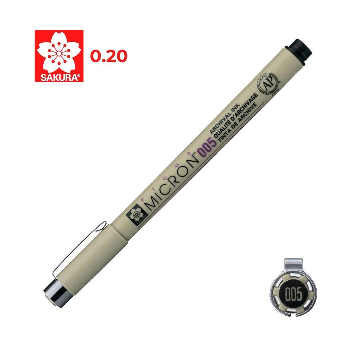 PIGMA MICRON 005 0.2MM LINE-WIDTH KALEM Tekli