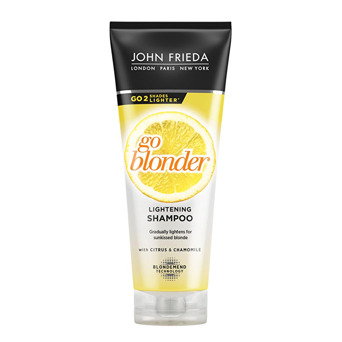 John Frieda Sheer Blonde Shampoo for Blonde Hair - Gradually Lightens, Nourishes & Enhances Color - 8.45 fl oz John Frieda Sheer Blonde Shampoo - Lightens & Nourishes Blonde Hair blonde hair shampoo, hair lightening shampoo, nourishing hair care, color enhancing shampoo, John Frieda Sheer Blonde, blonde hair care, gentle shampoo, natural hair lightening, sun-kissed blonde, hair nourishment, color protection, strengthened hair, blonde hair solutions, hair care for blondes