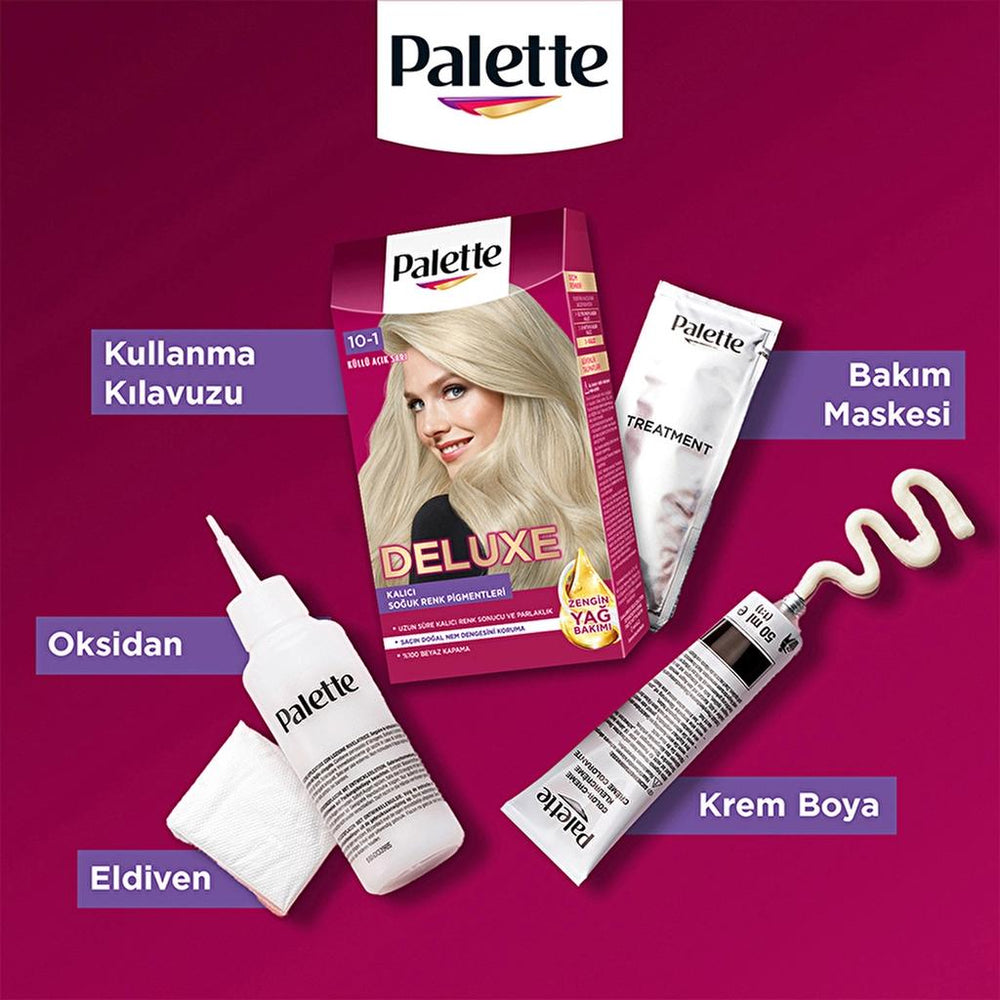 Palette Deluxe Hair Dye 10-1 Ashy Light Blonde