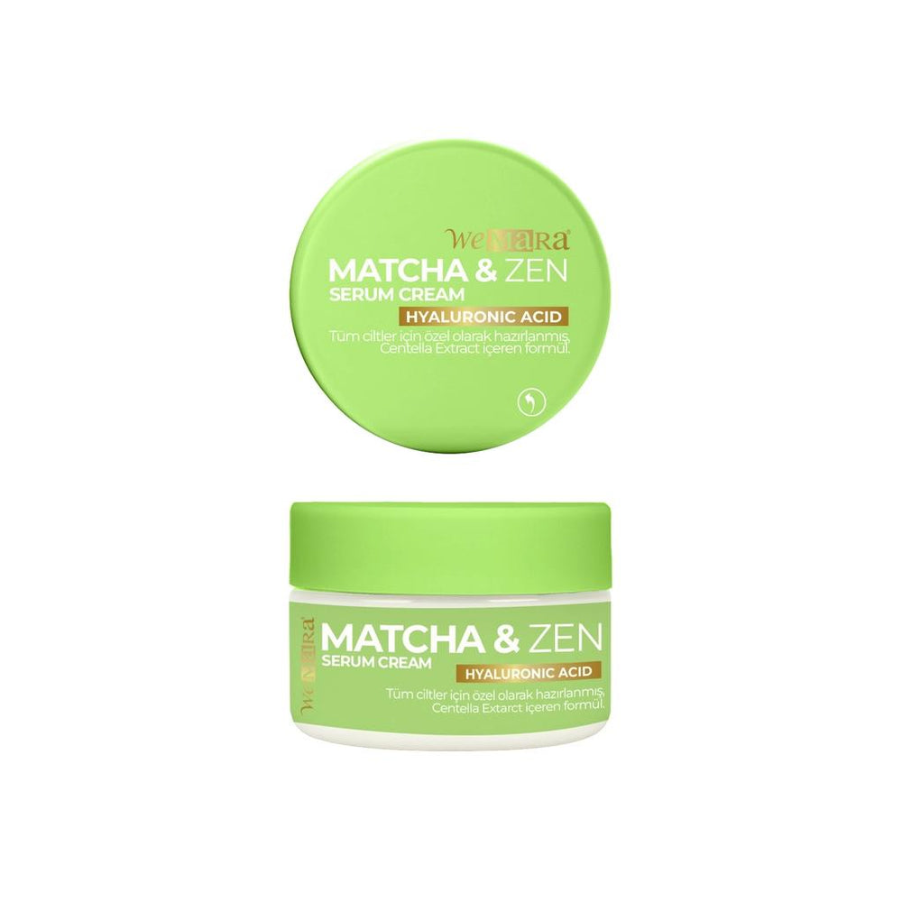 WeMara Matcha & Zen Serum Cream for Soothing Hydration 40ml