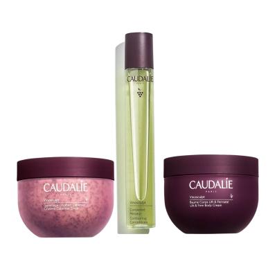 caudalie vinosculpt body care set, caudalie vinosculpt crushed cabernet scrub, caudalie vinosculpt firming body cream, caudalie vinosculpt slimming body oil Caudalie Vinosculpt Body Care Set - Anti-Cellulite | 3 Products Caudalie Vinosculpt Body Care Set | Anti-Cellulite body-care-set, anti-cellulite, skin-firming, women, caudalie, body-scrub, body-cream, body-oil, vegan, ai-generated