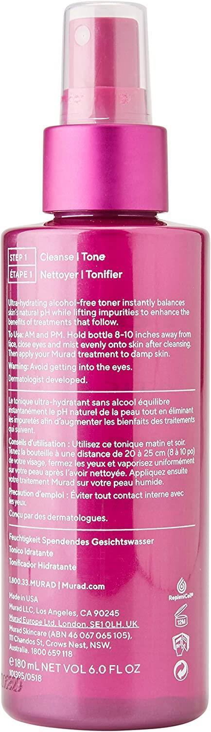 murad hydrating toner bottle, murad hydrating toner application Murad Hydrating Toner - Refreshing Formula | 6.1 fl oz Murad Hydrating Toner - Refreshing Formula | 6.1 fl oz hydrating-toner, murad, face-toner, skin-care, refreshing-toner, moisturizing, toner-for-all-skin-types, ai-generated, healthy-skin, beauty