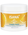Isana Vitamin C Toner Pads for Radiant Skin 60 Count