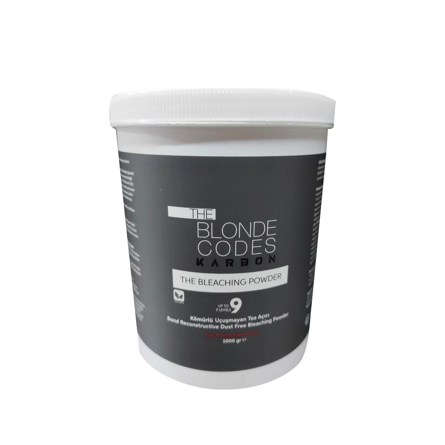 The Color Codes Karbon Toz Açıcı Hair Bleaching Powder 1000g - Achieve Desired Hair Lightening Results The Color Codes 1000g Hair Bleaching Powder - Lighten Hair hair bleaching powder, The Color Codes, The Blonde Codes, Karbon Toz Açıcı, 1000 g hair bleach, hair lightening powder, hair care, hair coloring, beauty products, hair bleaching, lightening hair, blonde hair, hair treatment