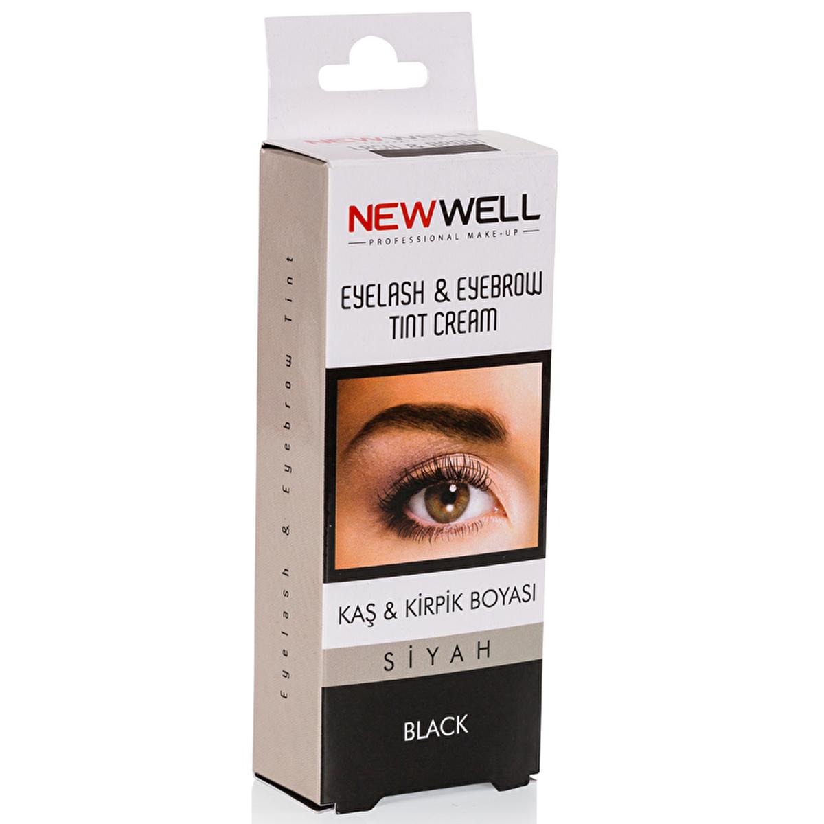New Well Eyebrow and Eyelash Dye - Natural Black Color, Plant-Based Formula for Sensitive Eyes New Well Eyebrow & Eyelash Dye - Natural Black, 45 Days eyebrow dye, eyelash tint, natural eyebrow color, long-lasting eyebrow dye, plant-based beauty products, black eyebrow dye, sensitive skin friendly cosmetics, beauty products for sensitive eyes, natural black eyebrow dye, long-lasting eyelash tint, cosmetic dye for eyebrows, eyebrow and eyelash color, beauty routine essentials