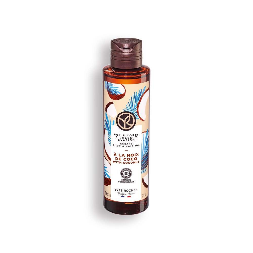 Tropical Coconut Hair &amp; Body Oil for Deep Hydration 150ml